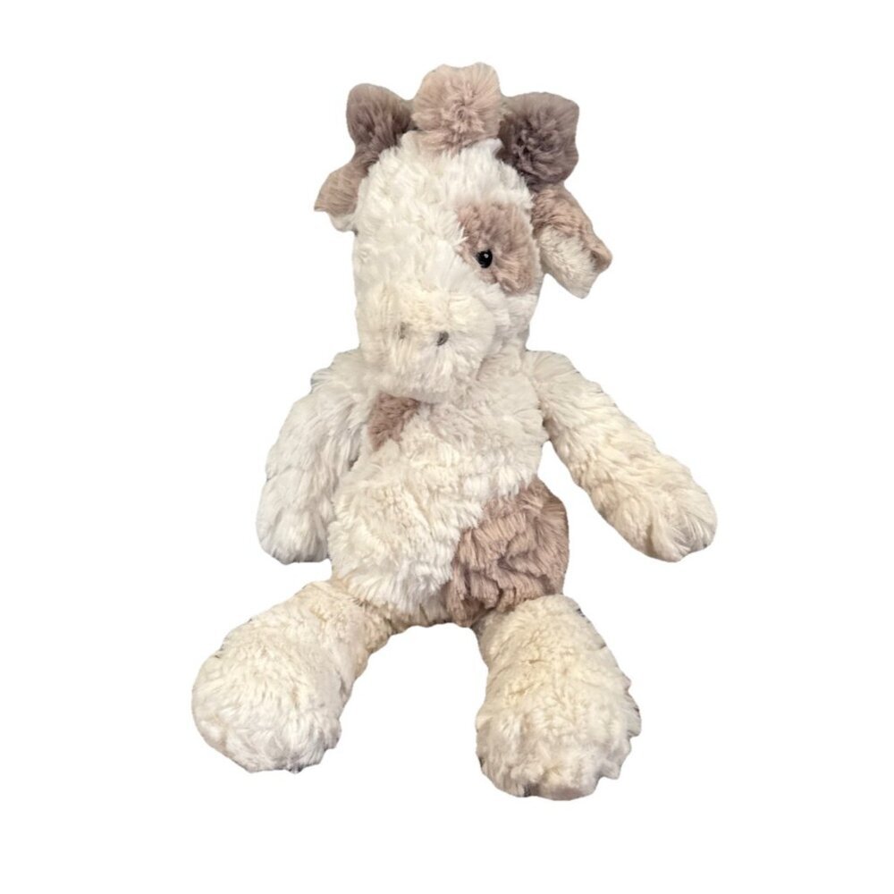 Mary Meyer Putty Giraffe Plush Lovey Nursery Toy 11” Beige Brown Soft